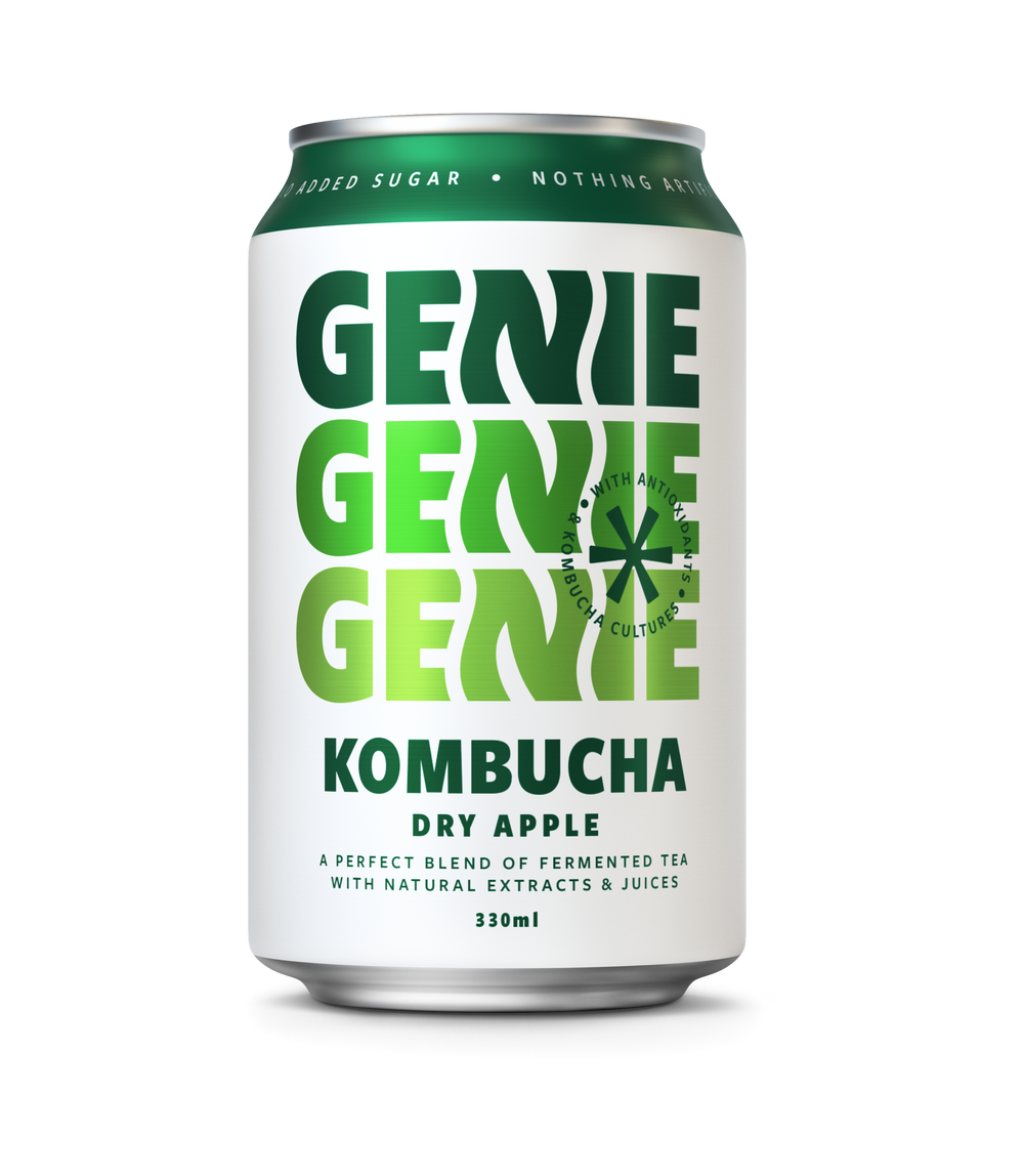 Dry Apple Kombucha (12 case)