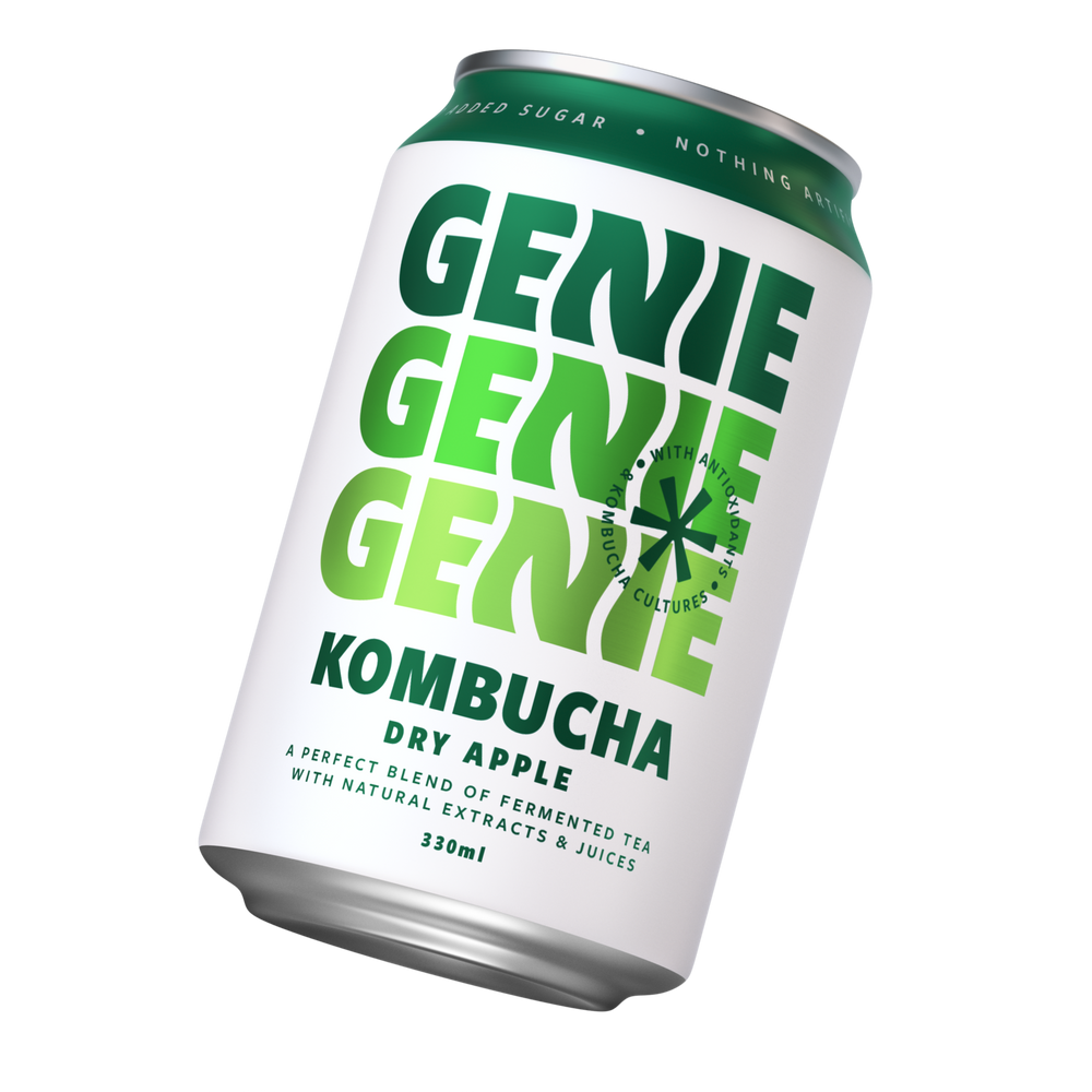 Dry Apple Kombucha (12 case)