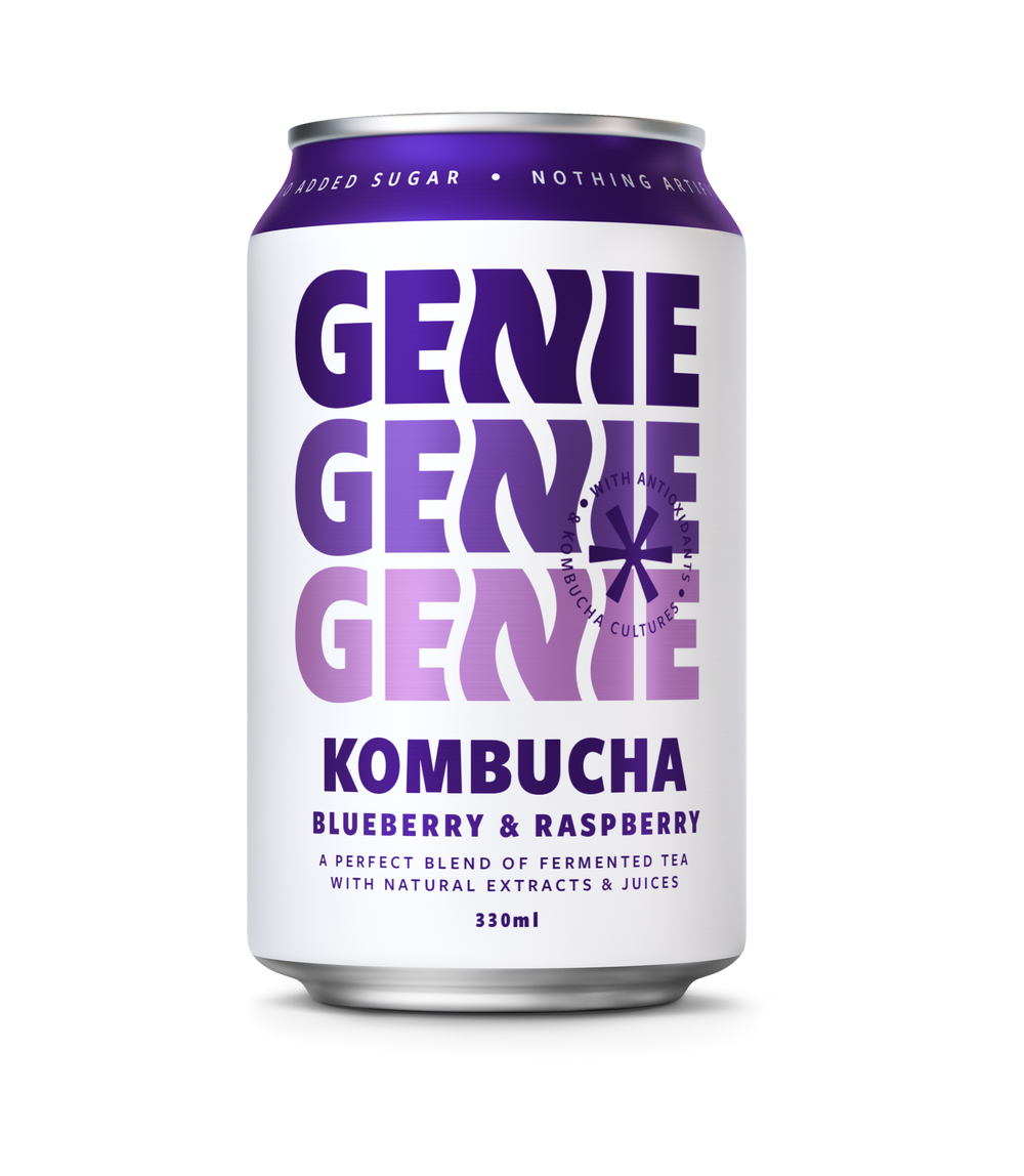 Blueberry & Raspberry Kombucha (12 case)