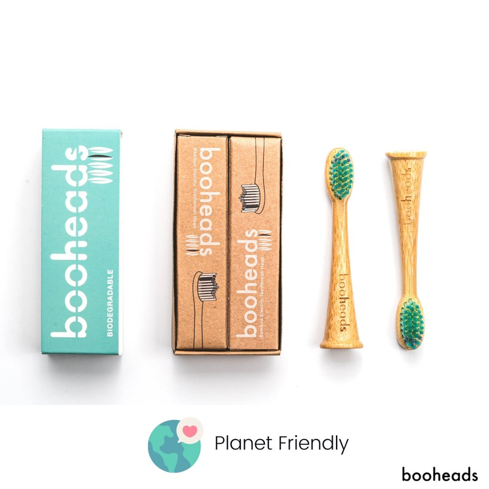 Soniboo - Bamboo Electric Toothbrush Heads Compatible with Sonicare* | Hybrid Clean 2PK