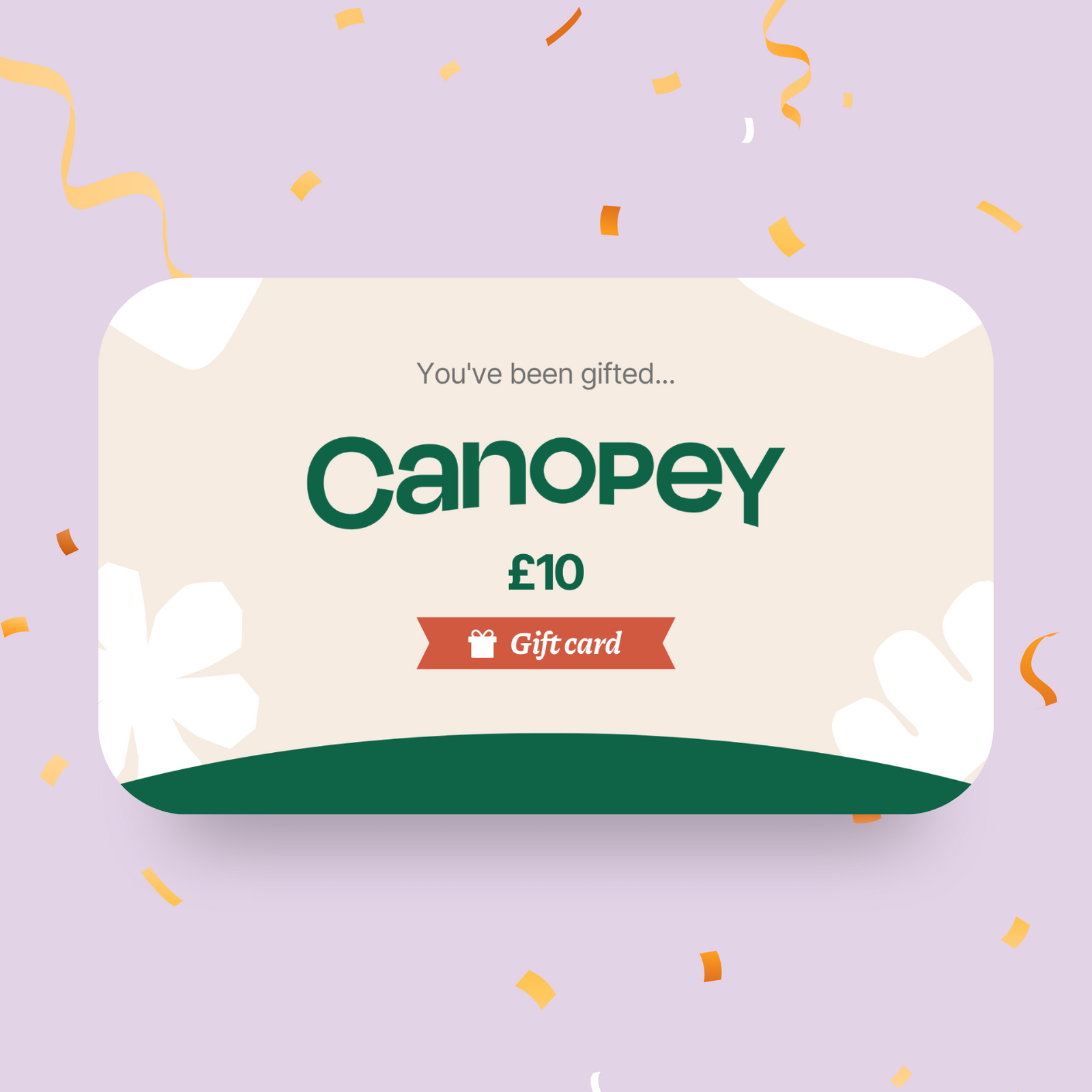 Canopey gift card for £10