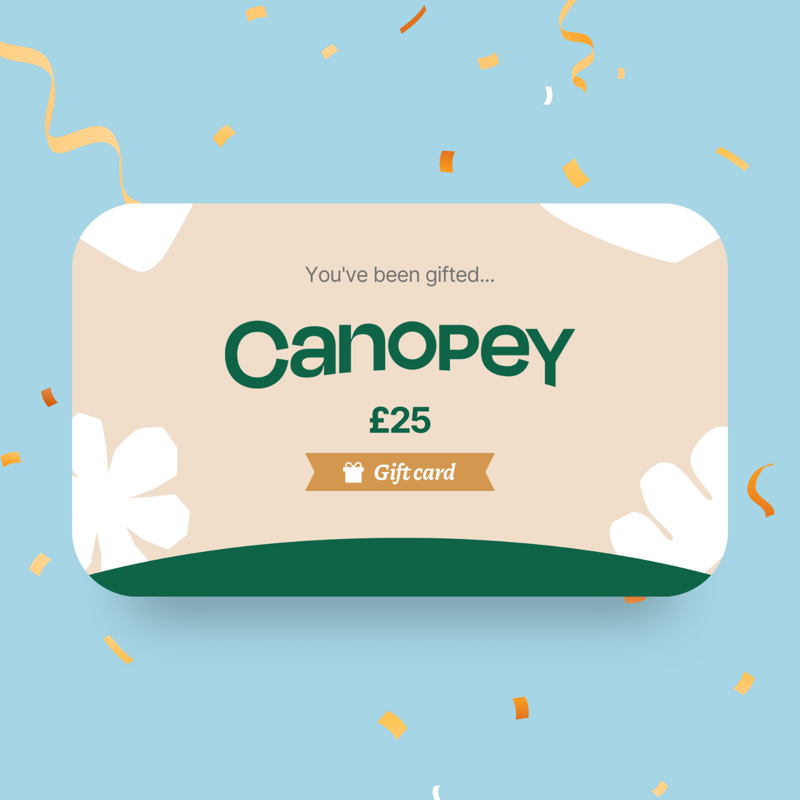 Canopey gift card for £25