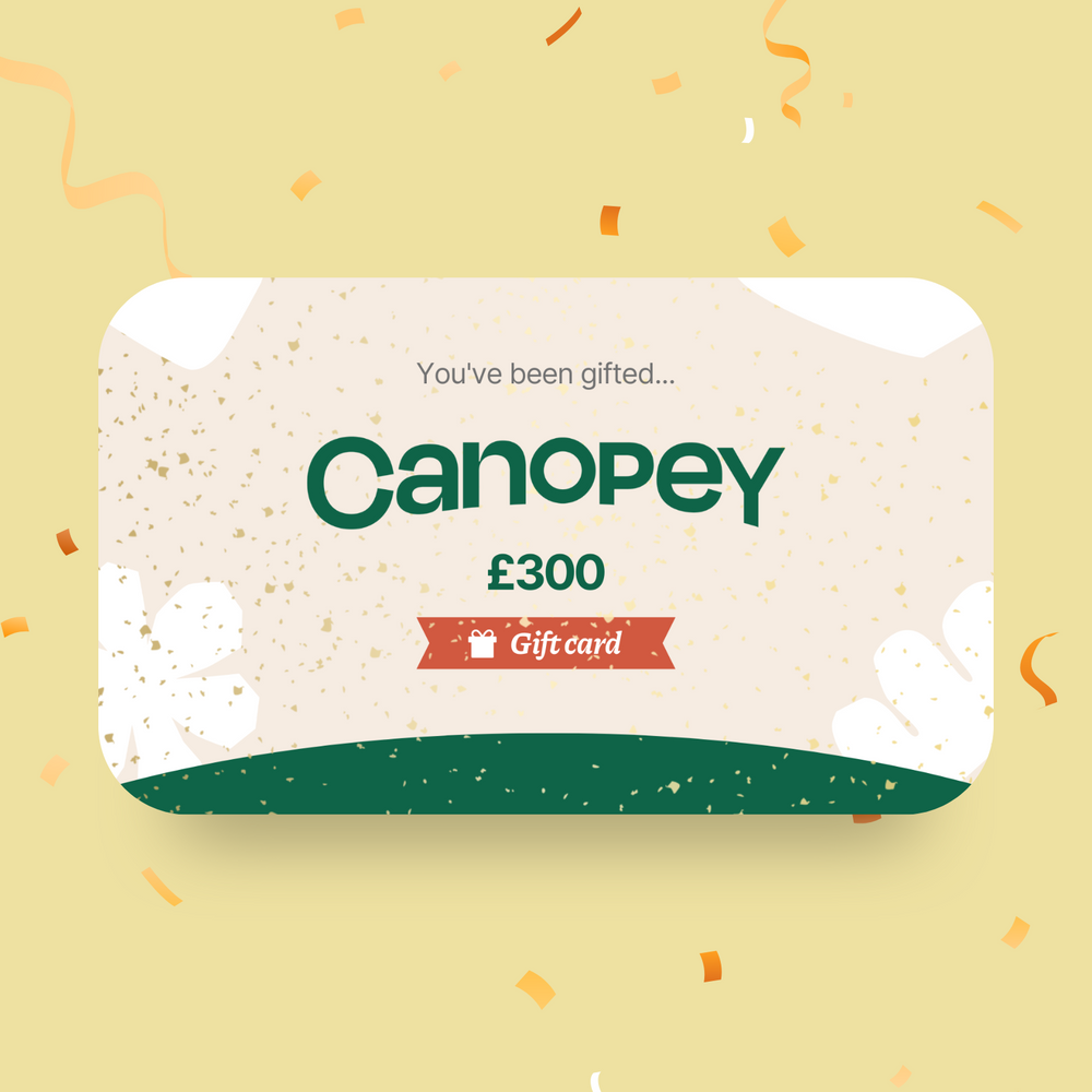 Canopey gift card for £300