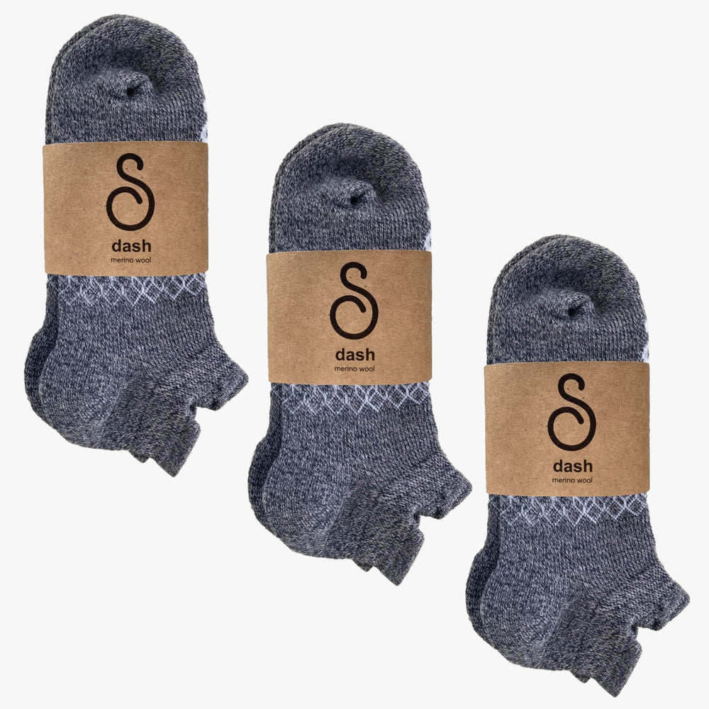 dash - merino wool trainer socks