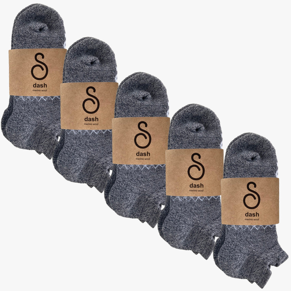 dash - merino wool trainer socks