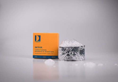 DETOX Shampoo, Conditioning, Cleanse and Shave Bar - Multi-Tasking - 100g