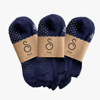 flow - organic combed cotton gripper socks