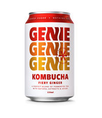 Fiery Ginger Kombucha (12 case)