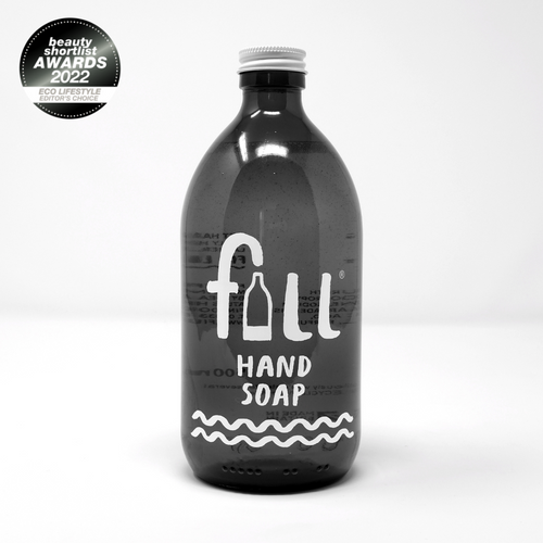 Hand Soap 500ml Glass Bottle + Pump - Fig Leaf