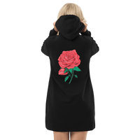 Flower Hoodie Dress