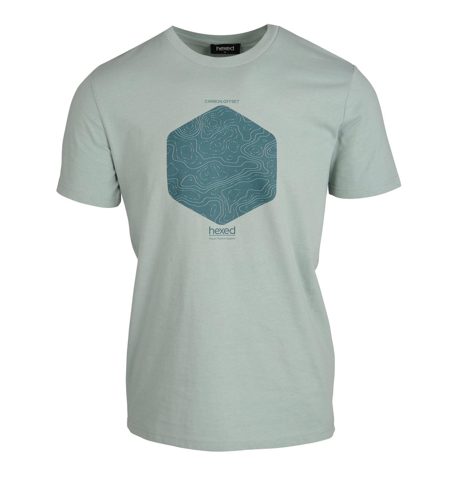 ORGANIC HEX MAP PRINT TEE