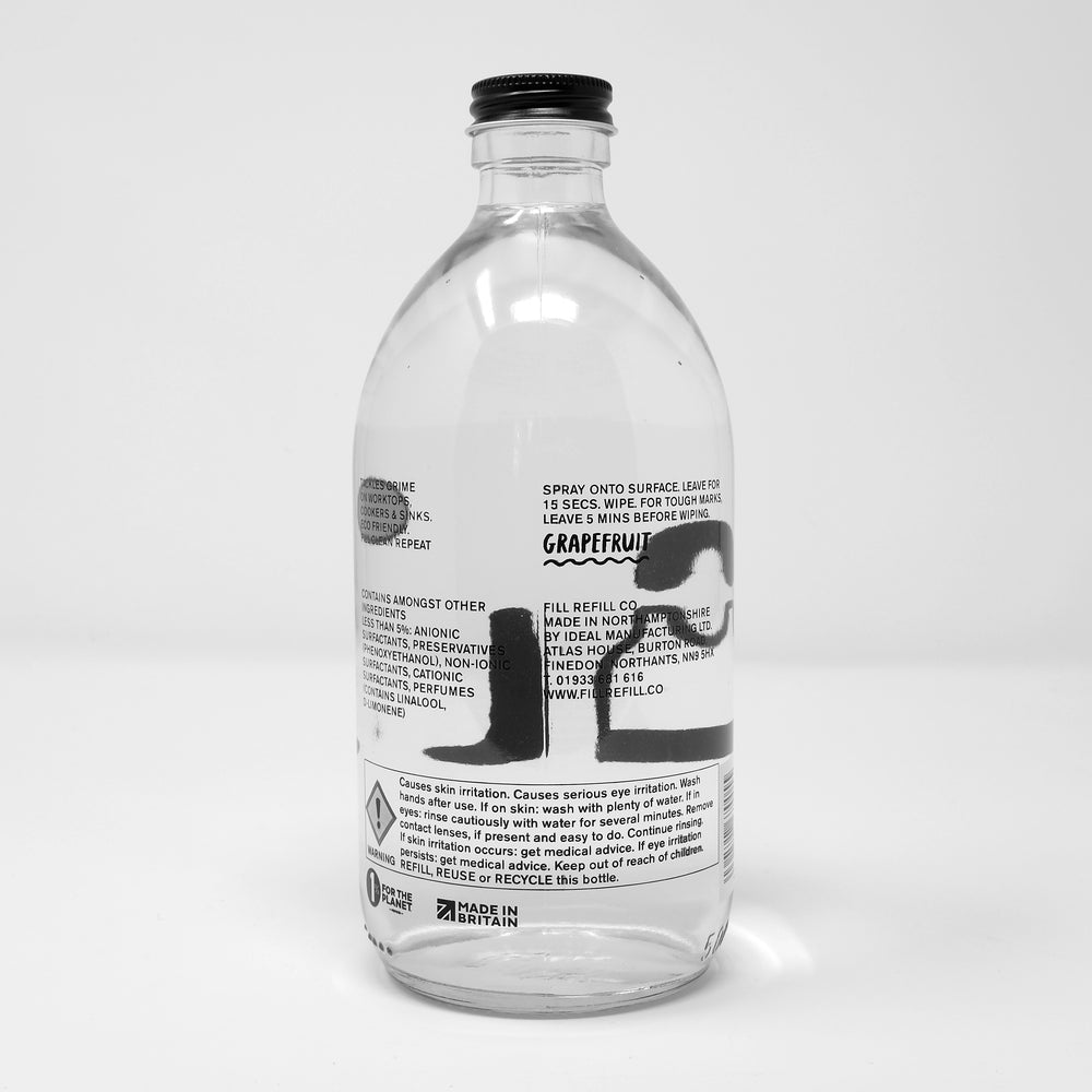 Kitchen Clean 500ml Glass Bottle