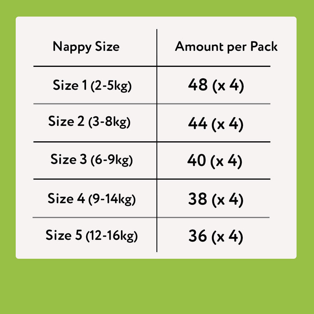 Bamboo Nappies | Bulk packs