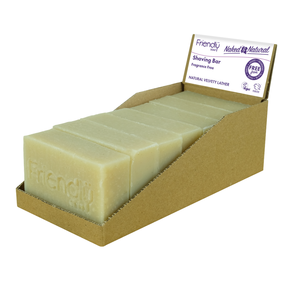 Naked & Natural Shaving Bars - Fragrance Free