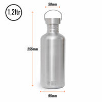 Single Wall Water Bottle 1.2 litre