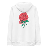 White Flower Hoodie