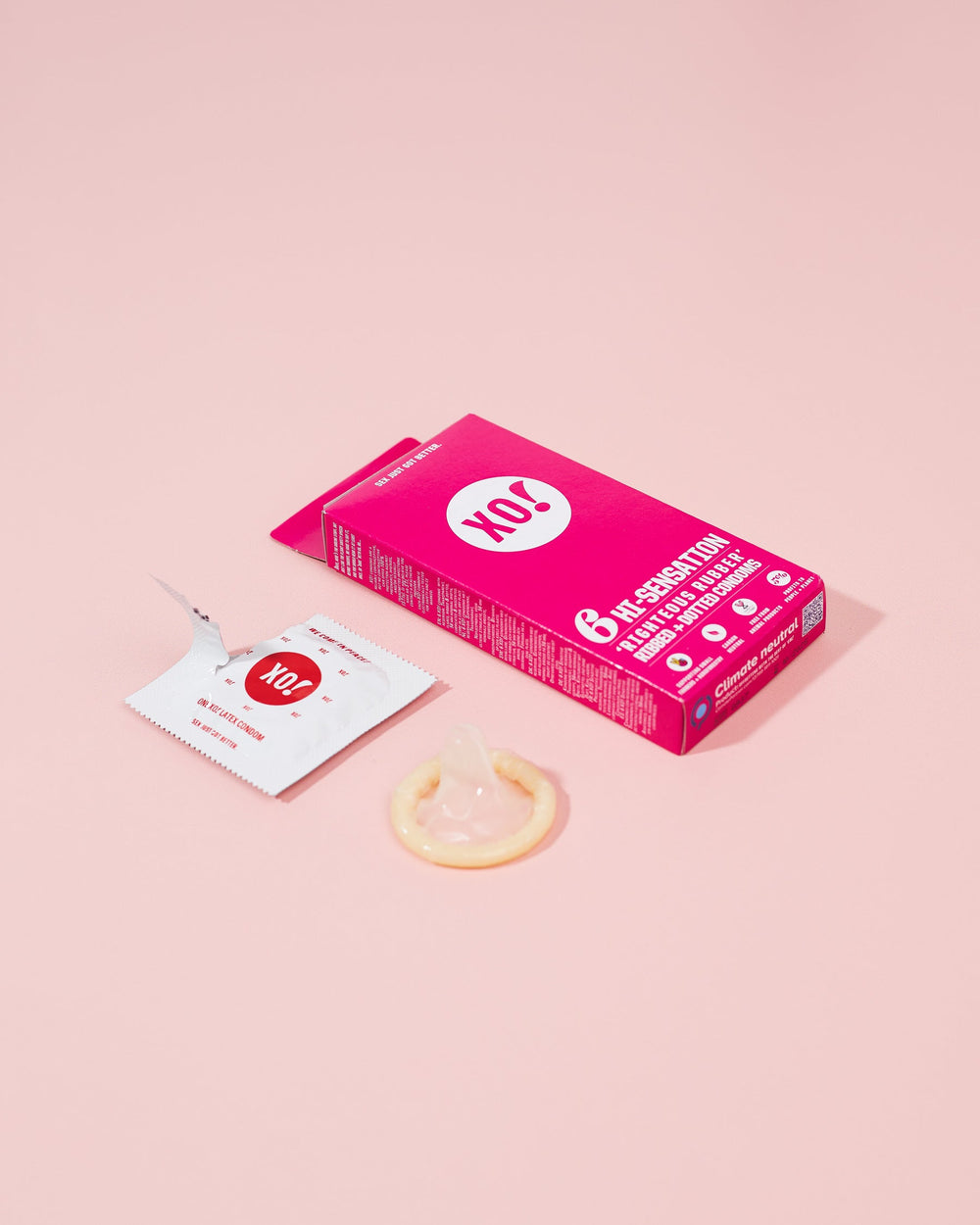 XO! Hi-Sensation Vegan Condoms